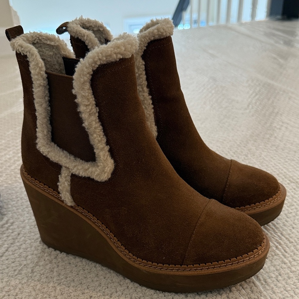 Sam Edelman wedge boots
